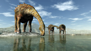 dinosaure, sauropode, ampelosaure, crétacé, Michel Fontaine