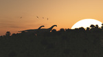 Sauropodes, ptérosaures